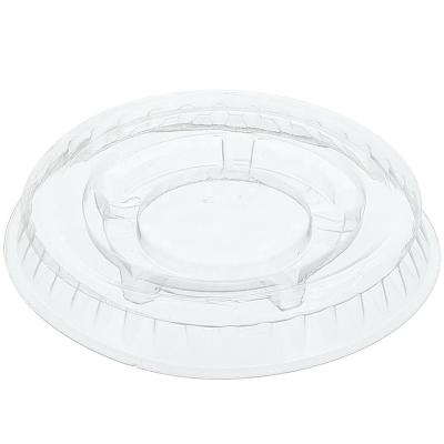 China Spill Proof JC - Direct Buy Party Containers PET 45mm Flat Lids for sale