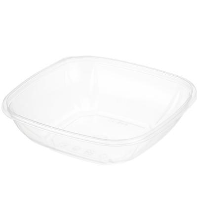 China JC Recyclable - Buy Quality 32oz Medium Square PET Salad Bowl for sale