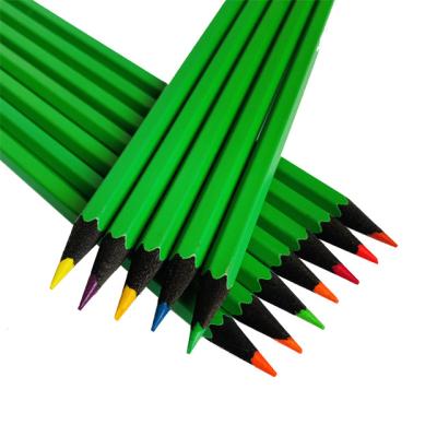 China Good Art Wholesale Customized Logo Supply Art Color Pencils Highlighter Pencils for sale