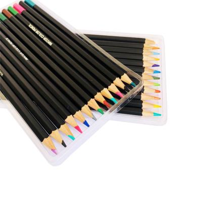 China Fine Art Professional Colored Pencils 72 Pcs Water Soluble Watercolor Pencil Set for sale