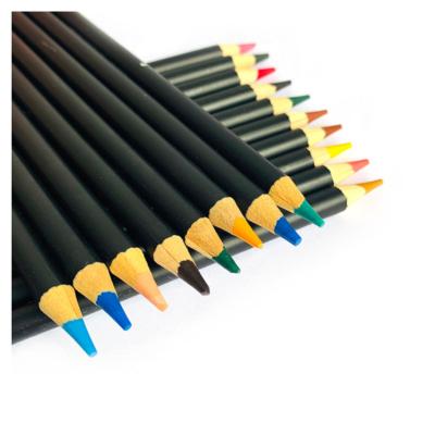 China Premium Fine Professional Black Pencil Watercolor Painting Art Wooden Colorful Art Pencil Set for sale