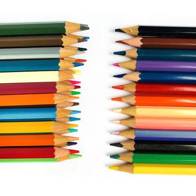 China Fine Arts Factory Outlet Water Soluble Lead Iron Box Set Water Soluble Colored Pencil for sale