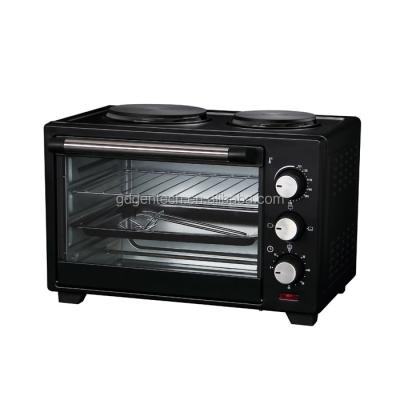 China Hotel 30L 1600W Electric Convection Oven High Quality Homeuse with Hot Plates for sale