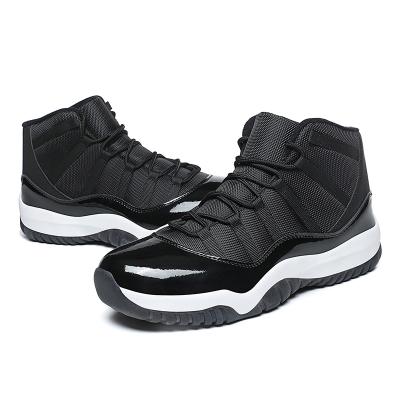 China SHOCK ABSORBING 2022 New AJ 11 Men's Basketball Shoes Black And White Basketball Shoes Non-slip Breathable Outdoor Sports Shoes for sale