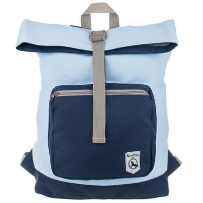 Chine Coton bleu-clair d'ami d'Eco de sacs à dos résistants de Softback avec la poche avant à vendre