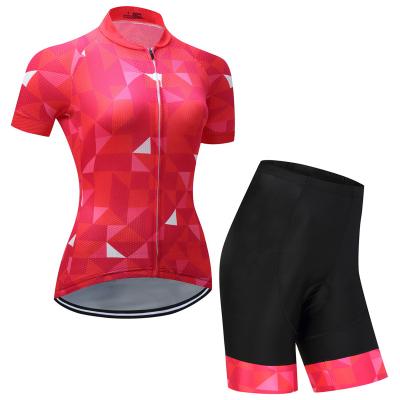 China Custom Team Cycling Wear High End Fabric Pro Cycling Suit Antibacterial OEM Tank Top Cycling Set for sale