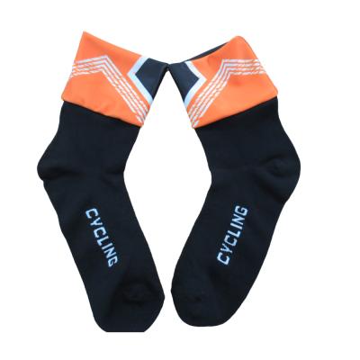 China Antibacterial Sublimation Recycling Socks, Bike Wear Socks, Custom Bicycle Socks for sale