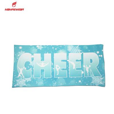 China Comfy Sublimation Custom Printing Swimming & Cheer Blanket & Beach Towel for sale