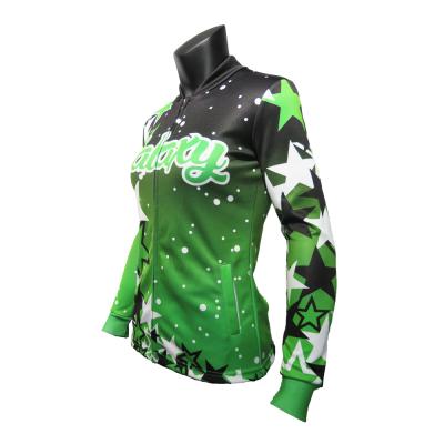 China Comfortable Free Design Custom Design Service Cheerleader Jacket High Quality Wholesale for sale