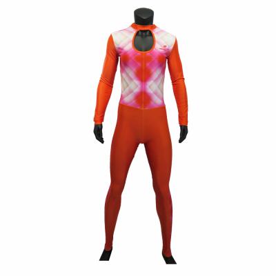 China High Quality Outdoor Good Color Custom Speed ​​Skin Skating Suit, Integrated Long Sleeve Skate Skin Suit for sale