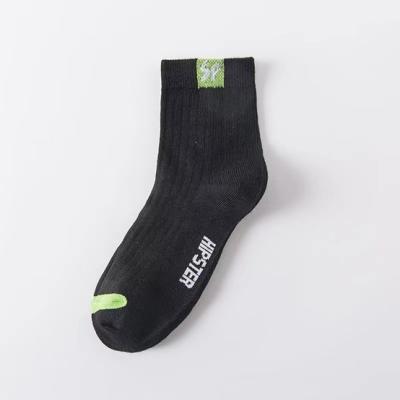 China Breathable socks men's spring and summer sports the tube solid color long socks absorbent cotton deodorant vertical socks all seasons for sale