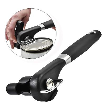 China Viable Kitchen Lunch Meat Open Tool Manual Smooth Edge Stainless Steel Can Opener for sale