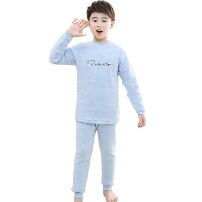 China Thermal Boys Fall / Winters Clothes Babies Thermal Underwear Set Pajamas & Long Johns for sale