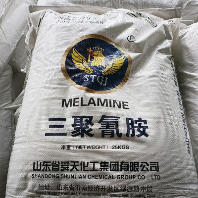 China Tripolycyanamide Melamine Powder cas 108-78-1 Industrial Grade for sale