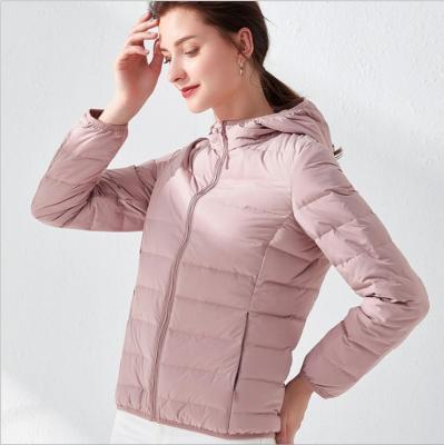 China Women's Winter Waterproof Padded High Quality Padded Women Duck Down Coat Jacket Stripper Jacket for sale