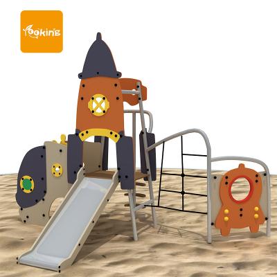 China High Quality PE Panel Outdoor Playground With Slide Kids Amusement Park Playground for sale