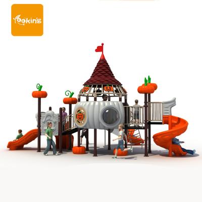 China Children Elementary School Series Plastic Attractive Outdoor Playground Equipment for sale