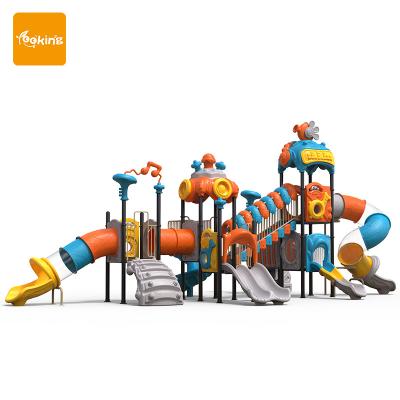 China Outdoor Plastico Playground Pro Plastic Childcare Playground Slide for sale