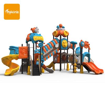 China 2023 New Music Series Plastic Magic Outdoor Playground Playground Plastico Slide for sale