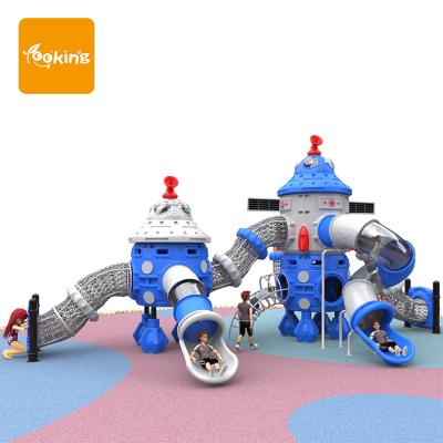 China Plastic Fun For Kids Outdoor Residential Playground Equipment Plastic Kindergarten Guard Playground for sale