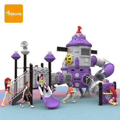 China Plastic Suitable Kids In Commercial Outdoor Pre-K Playground Kids Toys For Playground School Playground Slide for sale