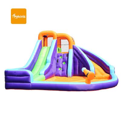 China Waterproof Sports Entertainment Products Jumping Castle Water Slide Soft Sports Game Equipment Inflatable Water Playground for sale