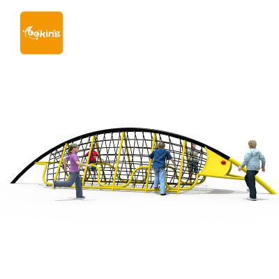 China Outdoor PE Adventure Park Playgrounds Kids Rope Net Playground Climbing for sale