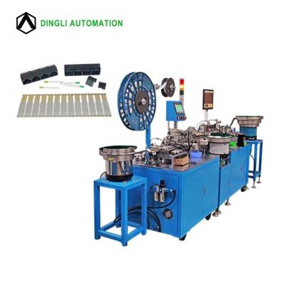 China Fully Automatic Touch Screen Auto Operation Modular Jack And Plugs Connector Assembly Machine for sale