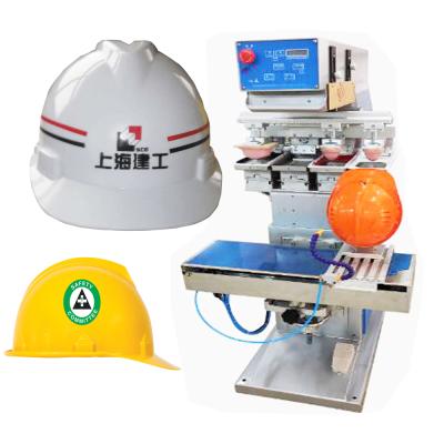 China All kinds of safe products hard hat tampo printer for sale