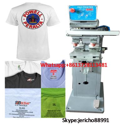 China Fast Garment.t-shirt neck label pad printer for 2 color printing neck label Dongguan pad printer LY-MP2-250CP for sale