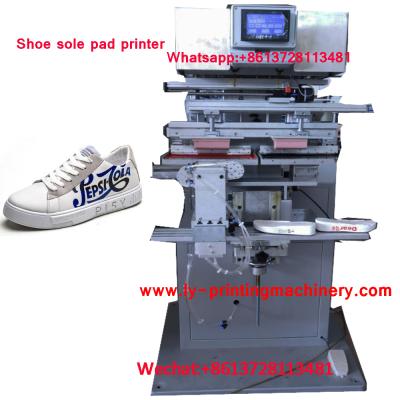 China Unique shoe logo insole shoe outsole protection printing machine printing machine good price 2 color single sole shoe for sale