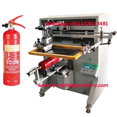 China food & Beverage Plant Printing Pneumatic Automatic Silk Machine For Fire Extinguisher Bucket for sale