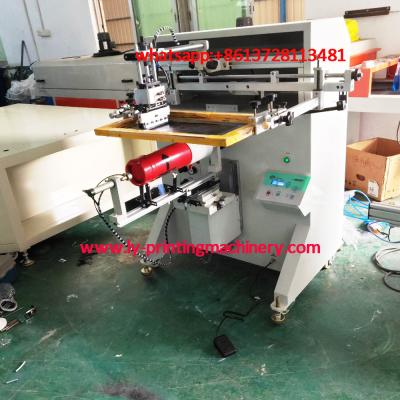 China food & Beverage Factory Gas Cylinder Screen Printing Machine Fire Extinguisher Printing Machine for sale