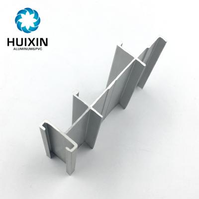 China door & Window Anodized Matte Silver Aluminum Extrusion Colombia Market Alu Profile For Window for sale