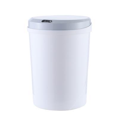 China Sustainable Smart Home 12l Battery Usb Charging Single Infrared Sensor Around Smart Trash Can for sale