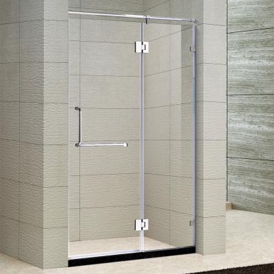 China Modern Kmry 8mm / 10mm Hotel Bathroom Frameless Heavy Duty Hinge Glass Shower Doors for sale