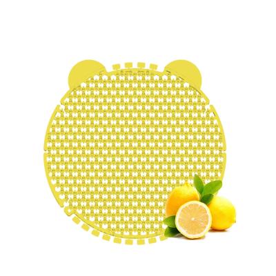 China Sustainable New Toilet Air Freshener Screen Urinal Shield Net Fresh And Environmentally Friendly Mat for sale