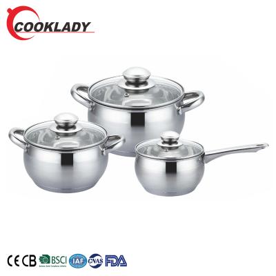 China Promotion Viable New Cookware Set 6 Pieces Chef Cookware Utensils Kitchen Sets From China for sale