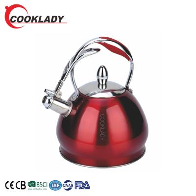 China Sustainable Water Kettle Whistling Kettle Teapot Stainless Steel Supplier Factory Stainless Steel for sale