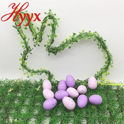 China Easter decoration HYYX DIY /baby/DIY drawing customized big large plastic Easter egg for sale