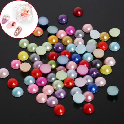 China Different Size Wedding/Handwork Party/Dress/DIY Decoration HYYX Round Half Loose Bead for sale