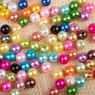 China Wedding/Party/Dress/DIY Decoration Round Flat Back Bead/ABS Bead Loose Bead for sale