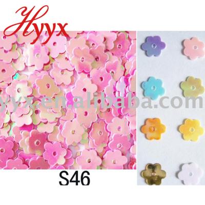 China Other Colorful Blingbling Flower Shape Confetti Party Decoration for sale