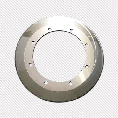 China Rotary Slitter Blades Knives Single Bevel 0.5-2 mm TC Blades past bij de meeste machines Te koop