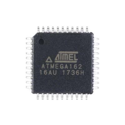 China ATMEGA162-16AU Standard 8-Bit Microcontroller With 16K Bytes Programmable Flash In-system QFP44 ATMEGA162 ATMEGA162-16AU for sale