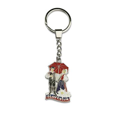 China Hot Sale 2022 Metal Custom Keychain Gold Plated 2d / 3d Key Chain Key Chain for sale