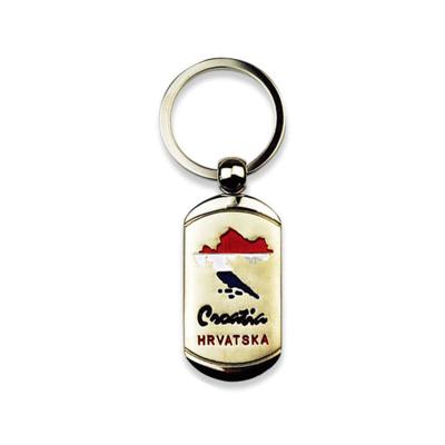 China Wholesale Custom Key Chain Manufacturer Personalized Metal Enamel Logo 3D Fashion Sublimation Blank Metal Key Chain for sale