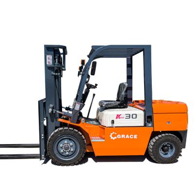 China Hotels 1.5ton 2.5ton 3ton 4ton 5 6 7 ton small container diesel engine driven cheap drive diesel forklift for sale