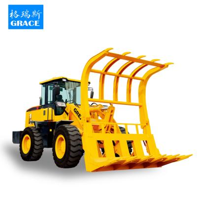 China Garment Shops 3 Ton Wheel Loader Grabber New Small State Front End Mini Wheel Loader Shovel Loader Manufacturer Wood 17.5-25 ZL930 for sale