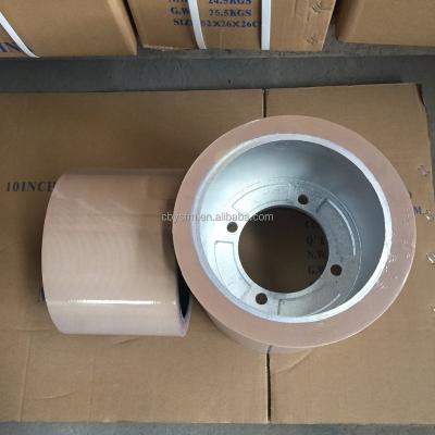 China 6 inch paddy husker spare parts 10 inch beige color paddy skinning rubber rollers for sale